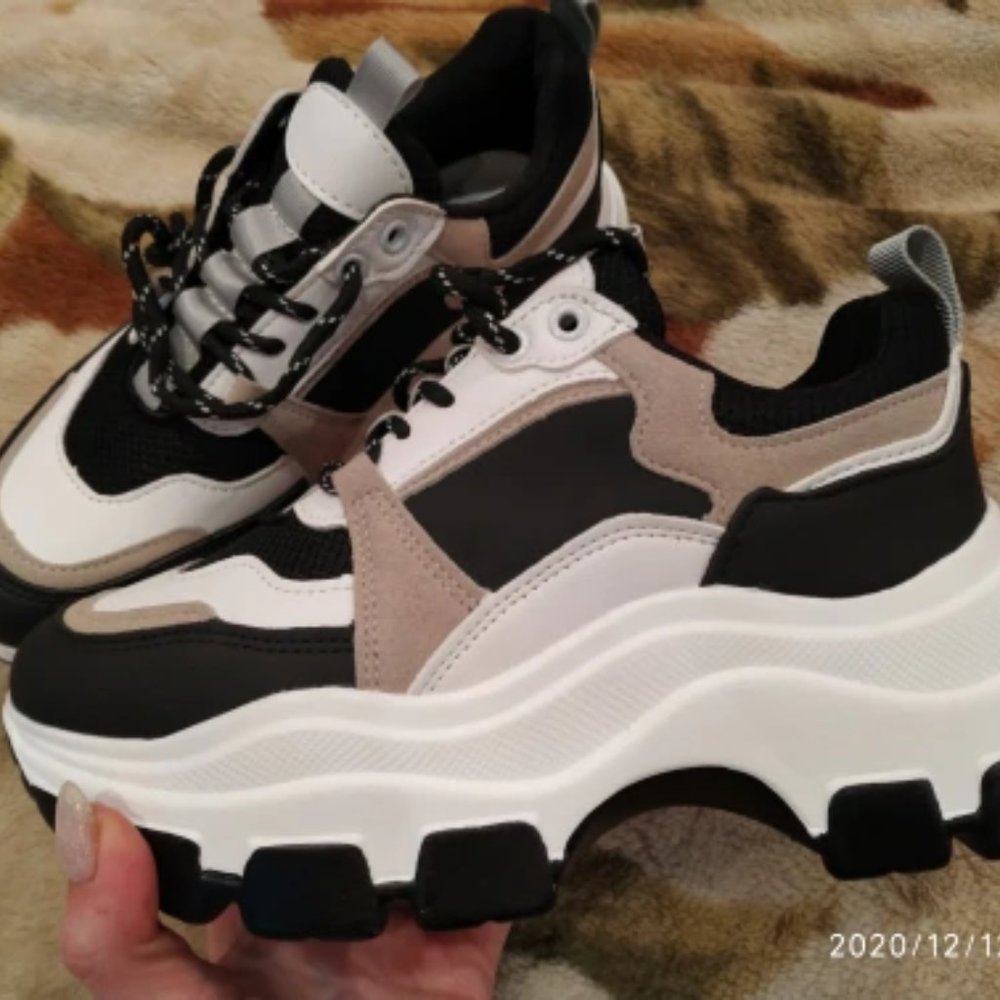 Women's Chunky Sneakers Thick Bottom Platform shoe